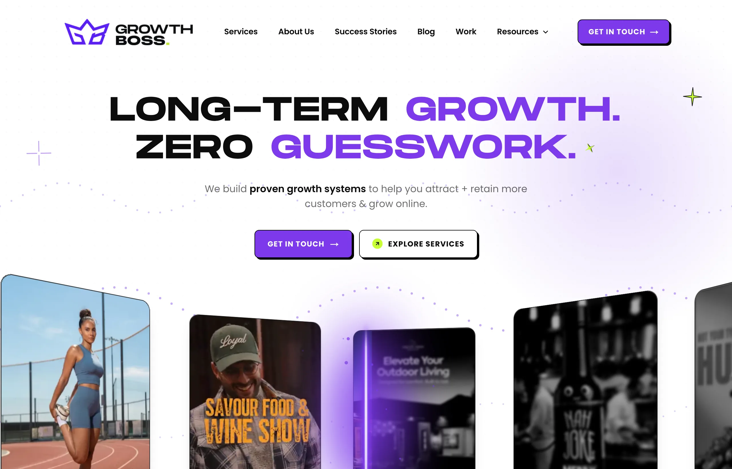 GrowthBoss website