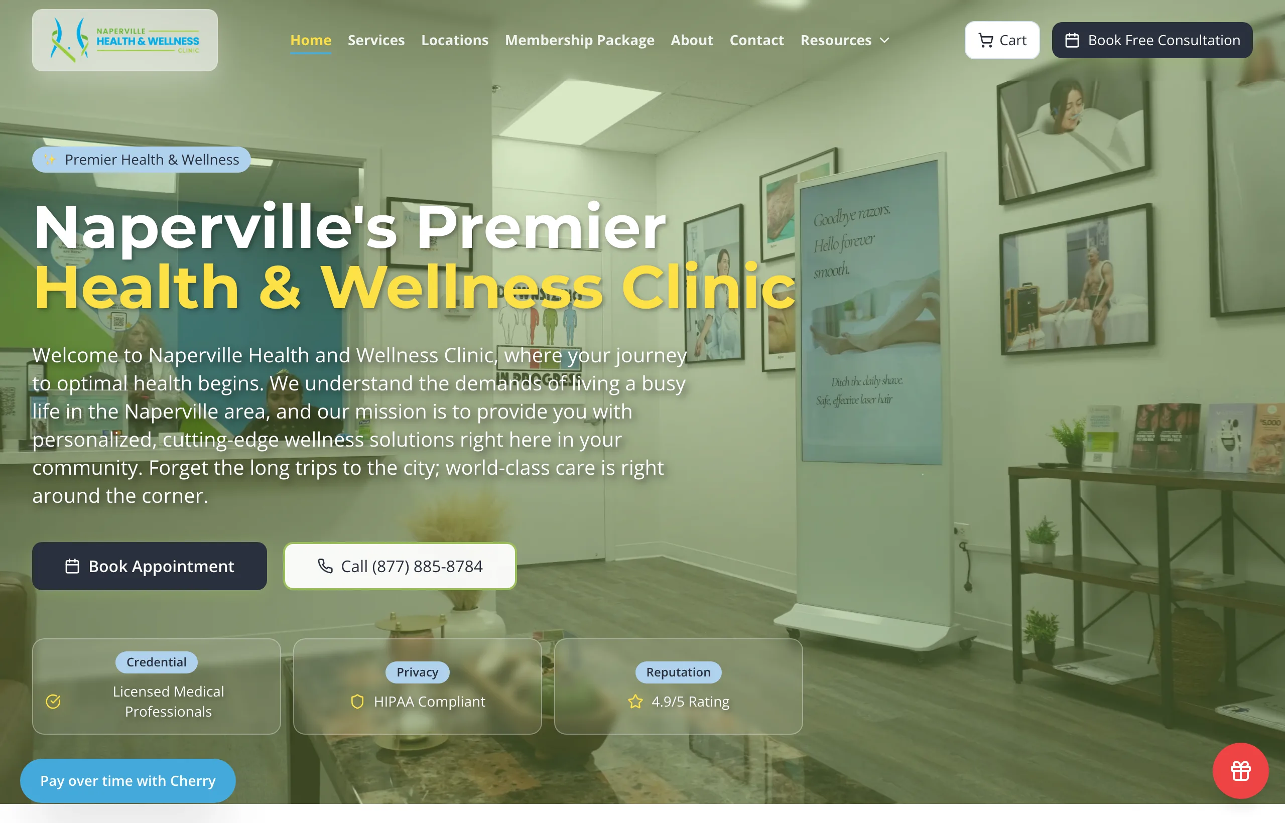 Naperville HWC website
