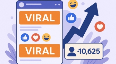 Viral social media growth